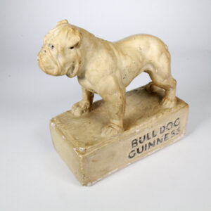 Rare Bulldog Guiness Plaster Advertising Figure 1930/40s