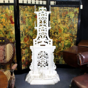 Victorian Cast Iron Hat Stand